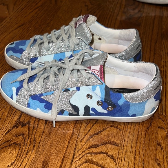 golden goose superstars, size 39, camo - Picture 2 of 3